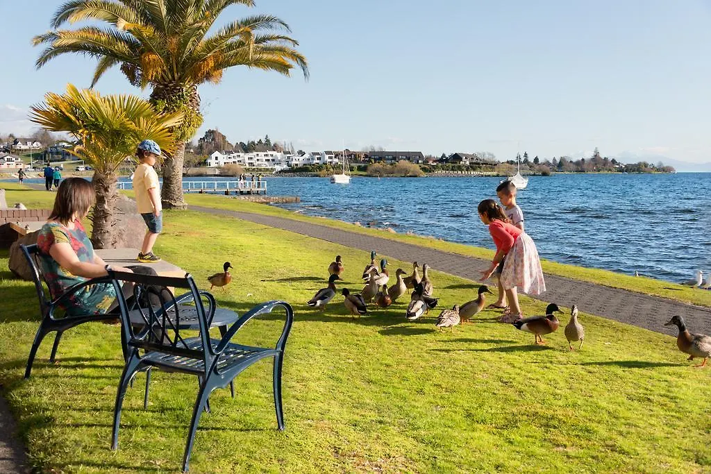 Oasis Beach Motel Taupo Nový Zéland